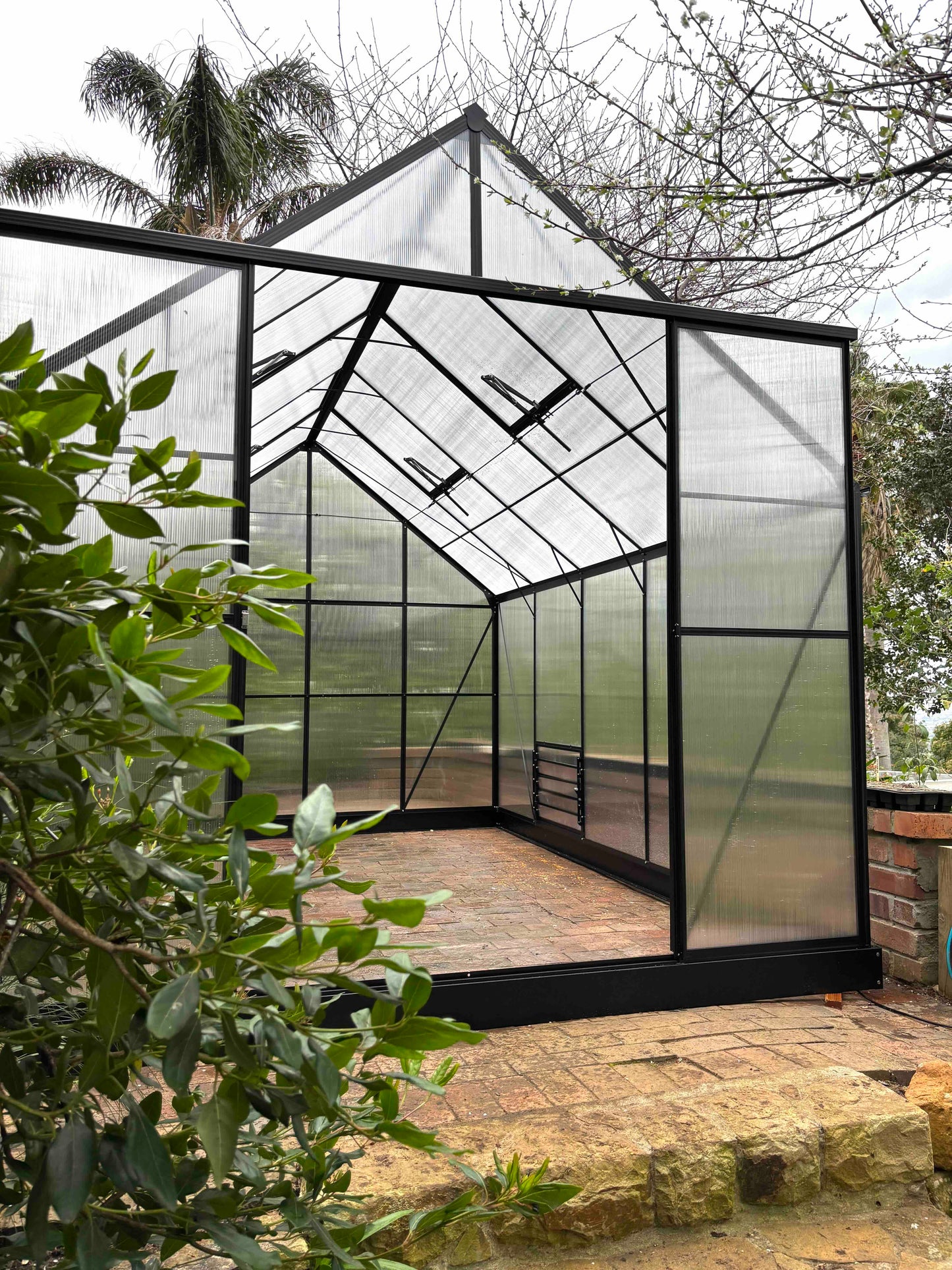 Grand Gro 3.6m Greenhouse - Black